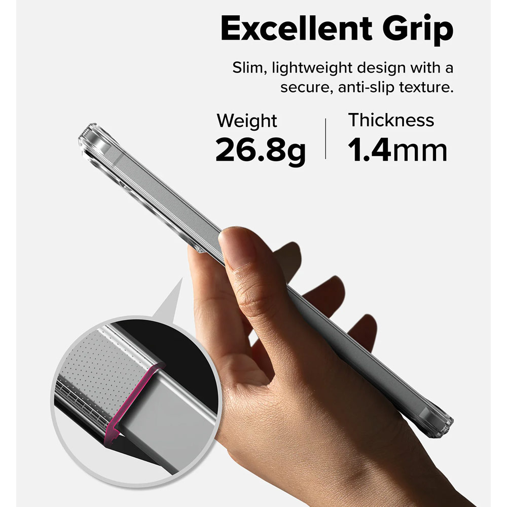 Picture of Samsung Galaxy S26 Case | Ringke Fusion Transparent Protection Case for Samsung Galaxy S26 (Clear)