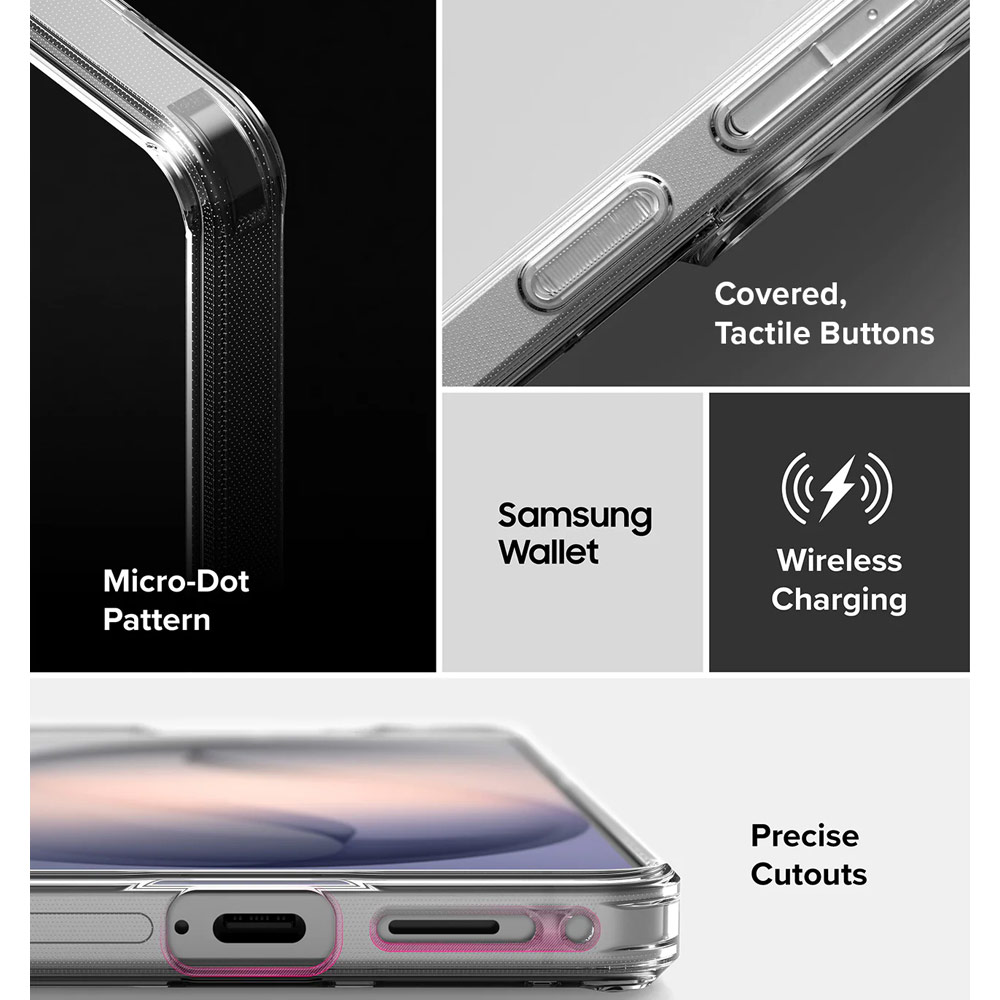 Picture of Samsung Galaxy S26 Case | Ringke Fusion Transparent Protection Case for Samsung Galaxy S26 (Clear)