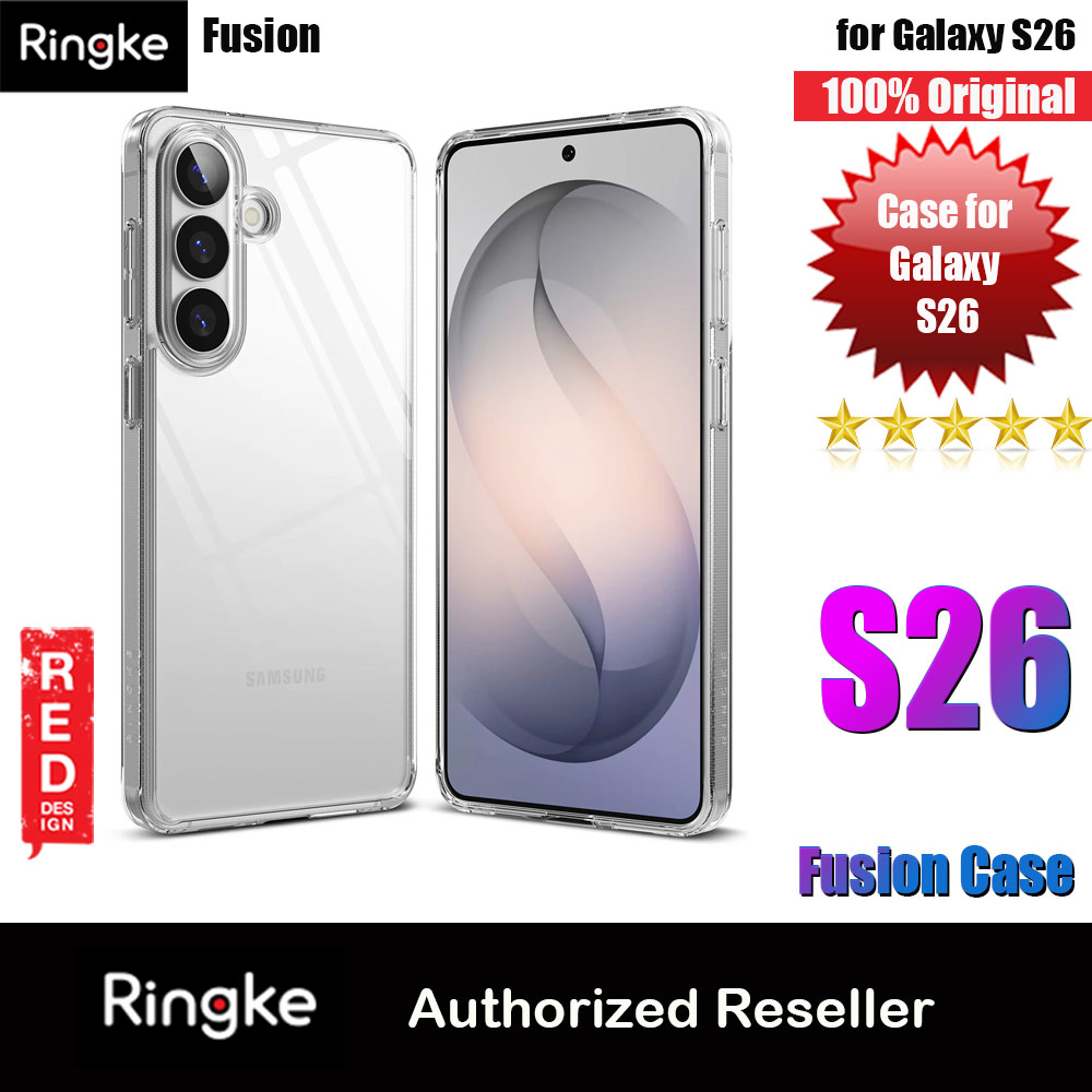 Picture of Ringke Fusion Transparent Protection Case for Samsung Galaxy S26 (Clear) Samsung Galaxy S26- Samsung Galaxy S26 Cases, Samsung Galaxy S26 Covers, iPad Cases and a wide selection of Samsung Galaxy S26 Accessories in Malaysia, Sabah, Sarawak and Singapore 
