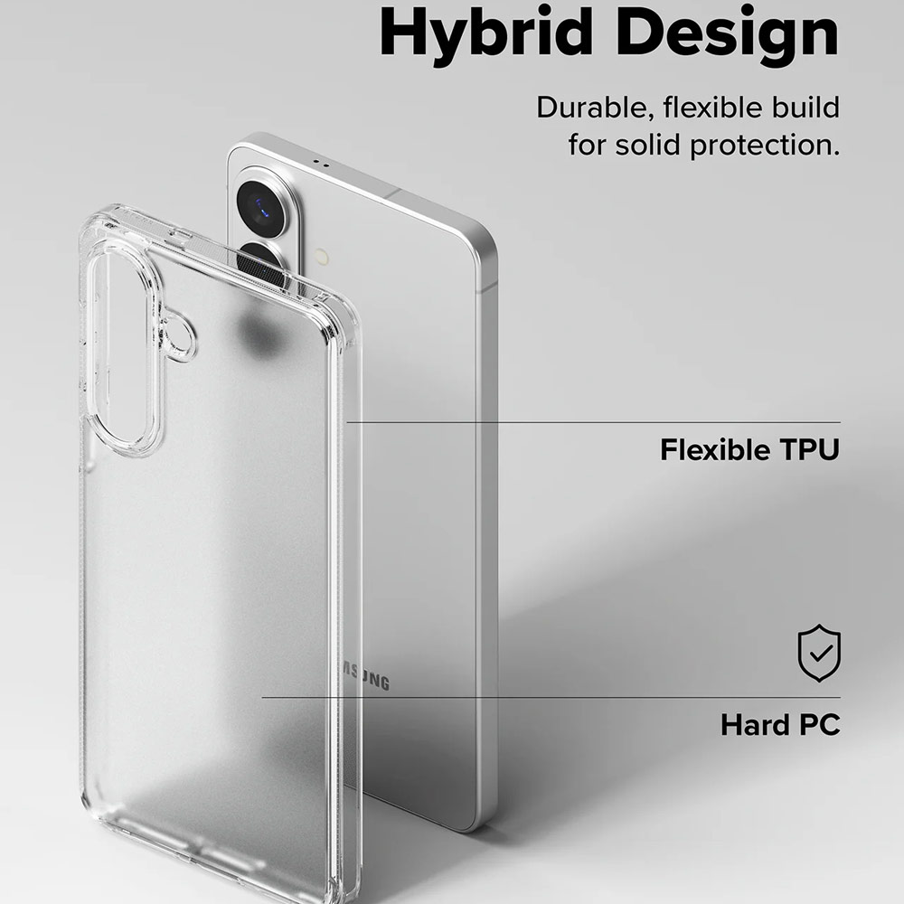 Picture of Samsung Galaxy S26 Case | Ringke Fusion Transparent Protection Case for Samsung Galaxy S26 (Matte)