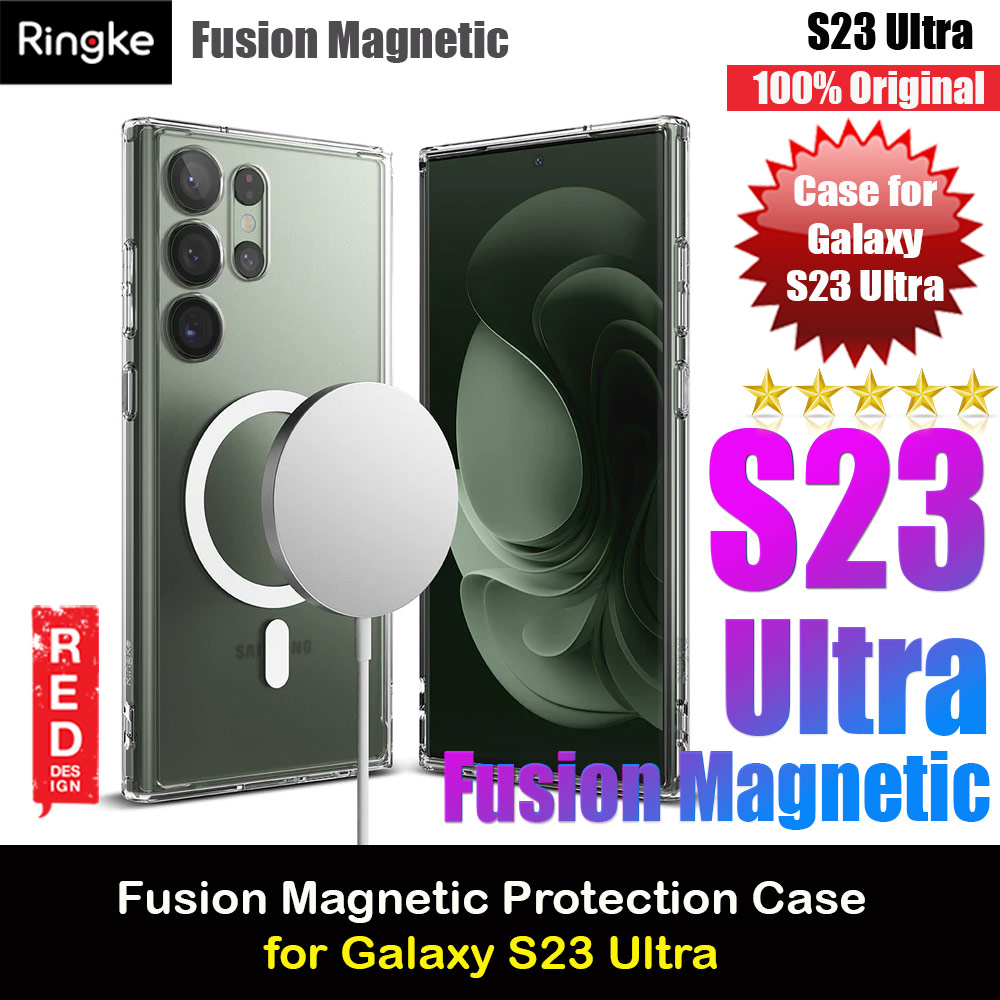 Picture of Ringke Fusion Magnetic Transparent Protection Case for Samsung Galaxy S23 Ultra (Matte) Samsung Galaxy S23 Ultra- Samsung Galaxy S23 Ultra Cases, Samsung Galaxy S23 Ultra Covers, iPad Cases and a wide selection of Samsung Galaxy S23 Ultra Accessories in Malaysia, Sabah, Sarawak and Singapore 