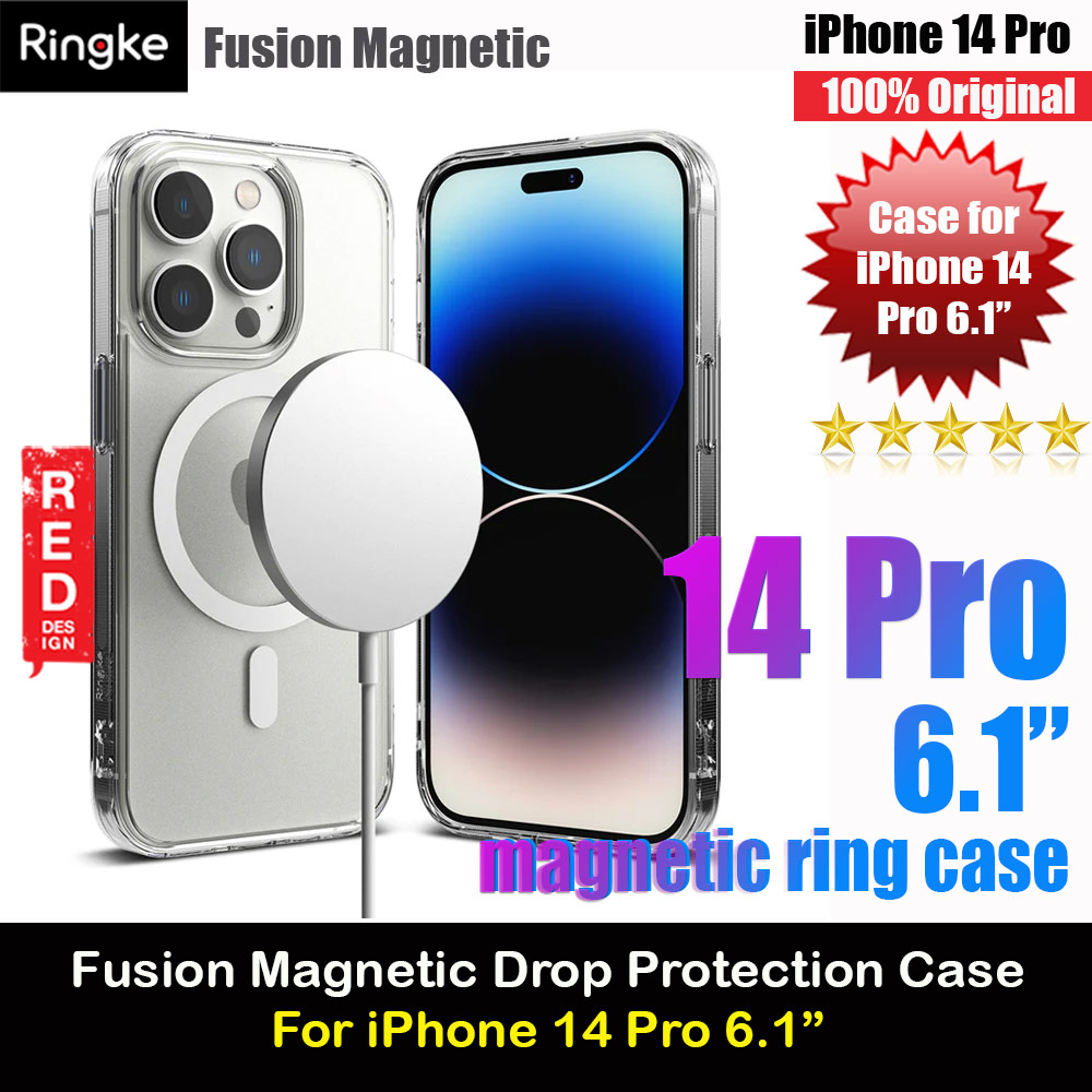 Picture of Ringke Fusion Magnetic Matte Protection Case Magsafe Compatible for Apple iPhone 14 Pro 6.1 (Matte Clear) Apple iPhone 14 Pro 6.1- Apple iPhone 14 Pro 6.1 Cases, Apple iPhone 14 Pro 6.1 Covers, iPad Cases and a wide selection of Apple iPhone 14 Pro 6.1 Accessories in Malaysia, Sabah, Sarawak and Singapore 