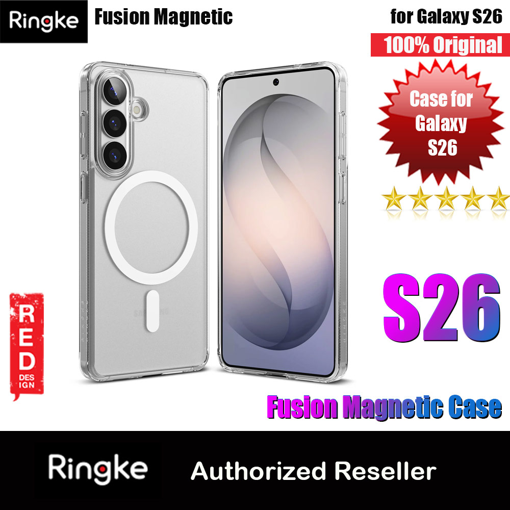 Picture of Ringke Fusion Magnetic Transparent Protection Case for Samsung Galaxy S26 (Matte) Samsung Galaxy S26- Samsung Galaxy S26 Cases, Samsung Galaxy S26 Covers, iPad Cases and a wide selection of Samsung Galaxy S26 Accessories in Malaysia, Sabah, Sarawak and Singapore 