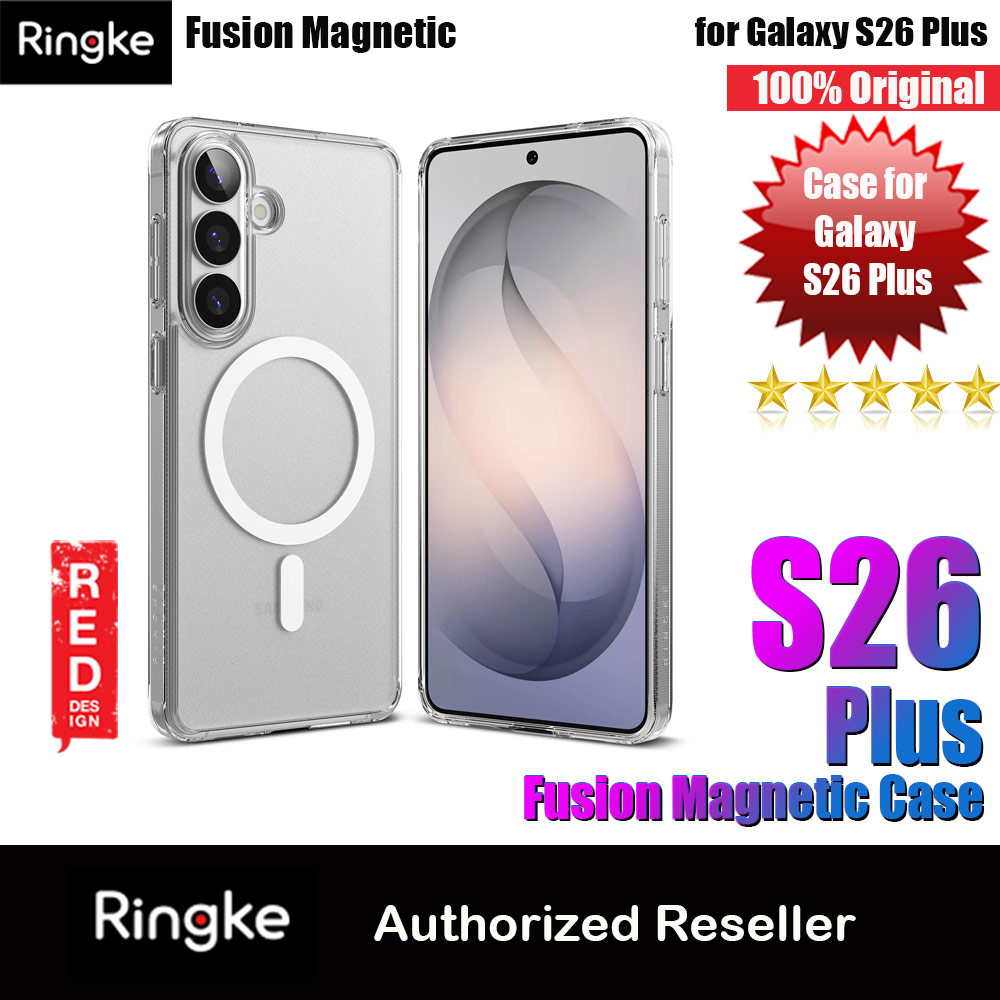 Picture of Ringke Fusion Magnetic Transparent Protection Case for Samsung Galaxy S26 Plus (Matte Clear) Samsung Galaxy S26 Plus- Samsung Galaxy S26 Plus Cases, Samsung Galaxy S26 Plus Covers, iPad Cases and a wide selection of Samsung Galaxy S26 Plus Accessories in Malaysia, Sabah, Sarawak and Singapore 