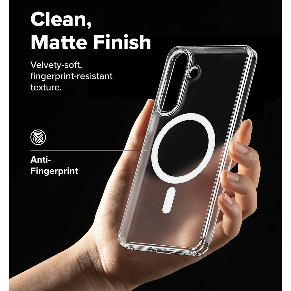 Picture of Samsung Galaxy S26 Plus Case | Ringke Fusion Magnetic Transparent Protection Case for Samsung Galaxy S26 Plus (Matte Clear)