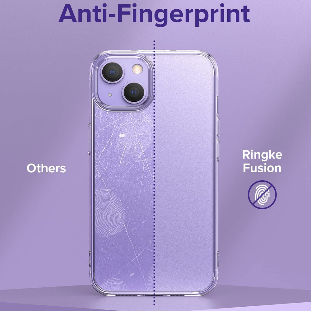 Picture of Apple iPhone 13 mini 5.4 Case | Ringke Fusion Matte Protection Case for Apple iPhone 13 Mini 5.4 (Matte Clear)