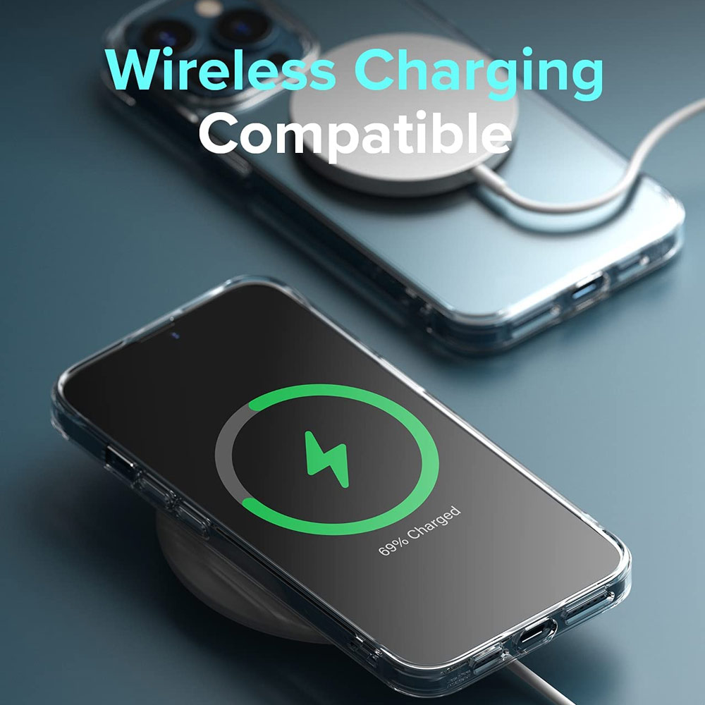 Picture of Apple iPhone 13 Pro Max 6.7 Case | Ringke Fusion Matte Protection Case for Apple iPhone 13 Pro Max 6.7 (Matte Clear)