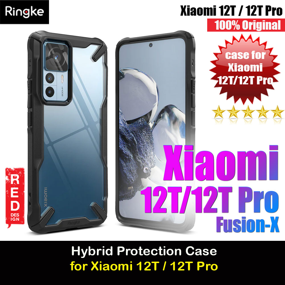 Picture of Ringke Fusion X Drop Protection Case for Xiaomi Mi 12T 12T Pro (Black) Xiaomi 12T / 12T Pro- Xiaomi 12T / 12T Pro Cases, Xiaomi 12T / 12T Pro Covers, iPad Cases and a wide selection of Xiaomi 12T / 12T Pro Accessories in Malaysia, Sabah, Sarawak and Singapore 