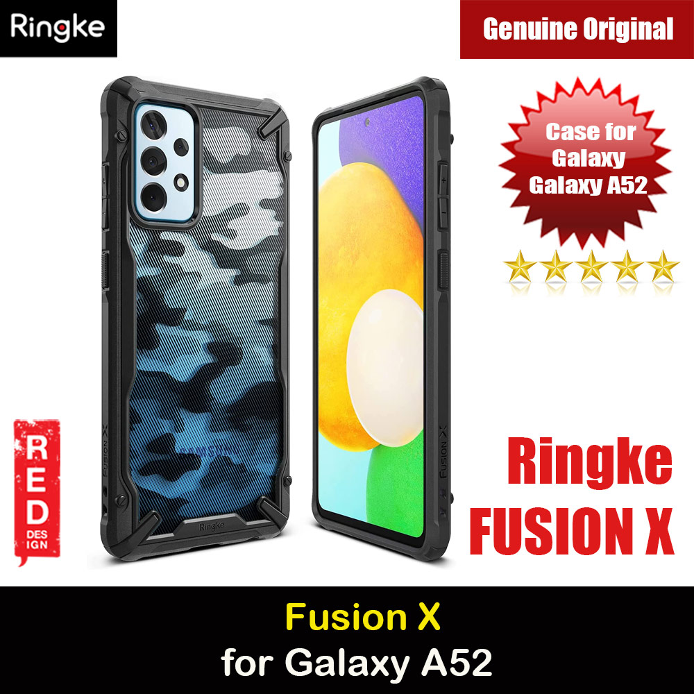 Picture of Ringke Fusion X Protection Case for Samsung Galaxy A52 (Camo) Samsung Galaxy A52- Samsung Galaxy A52 Cases, Samsung Galaxy A52 Covers, iPad Cases and a wide selection of Samsung Galaxy A52 Accessories in Malaysia, Sabah, Sarawak and Singapore 