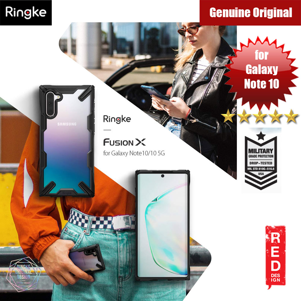 Picture of Ringke Fusion X Extreme Tough Protection Case for Samsung Galaxy Note 10 (Black) Samsung Galaxy Note 10- Samsung Galaxy Note 10 Cases, Samsung Galaxy Note 10 Covers, iPad Cases and a wide selection of Samsung Galaxy Note 10 Accessories in Malaysia, Sabah, Sarawak and Singapore 