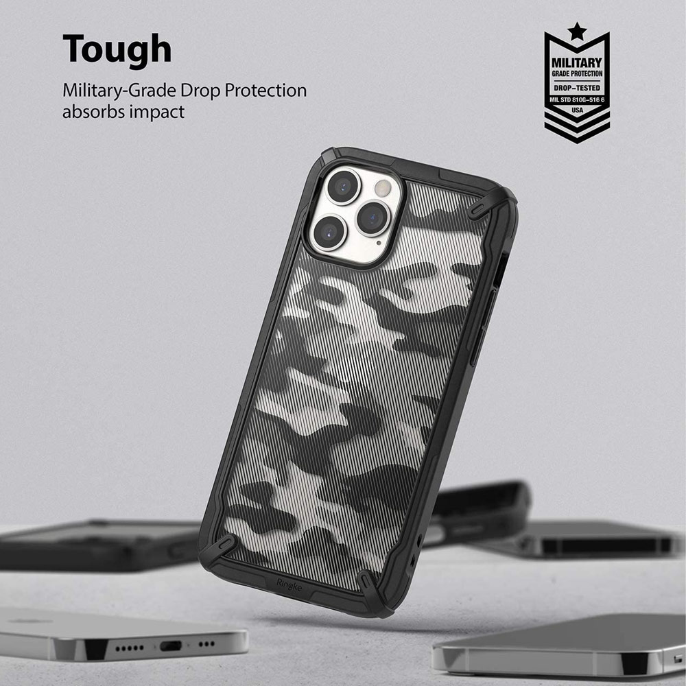 Picture of Apple iPhone 12 Pro Max 6.7 Case | Ringke Fusion X Protection Case for Apple iPhone 12 Pro Max 6.7 (Camo)