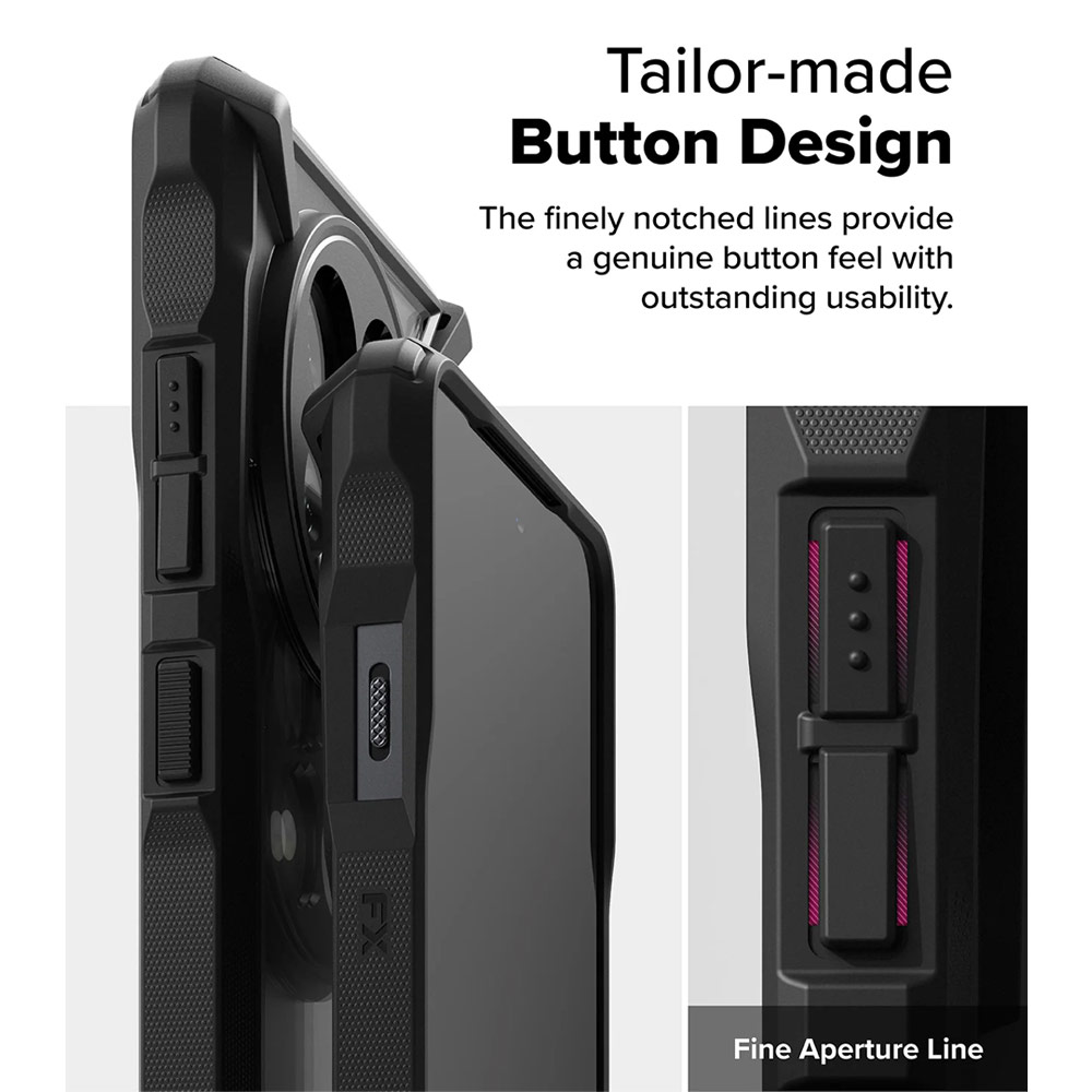 Picture of OnePlus 13R Case | Ringke Fusion X One Plus 13R Drop Protection Case for OnePlus 13R (Black)