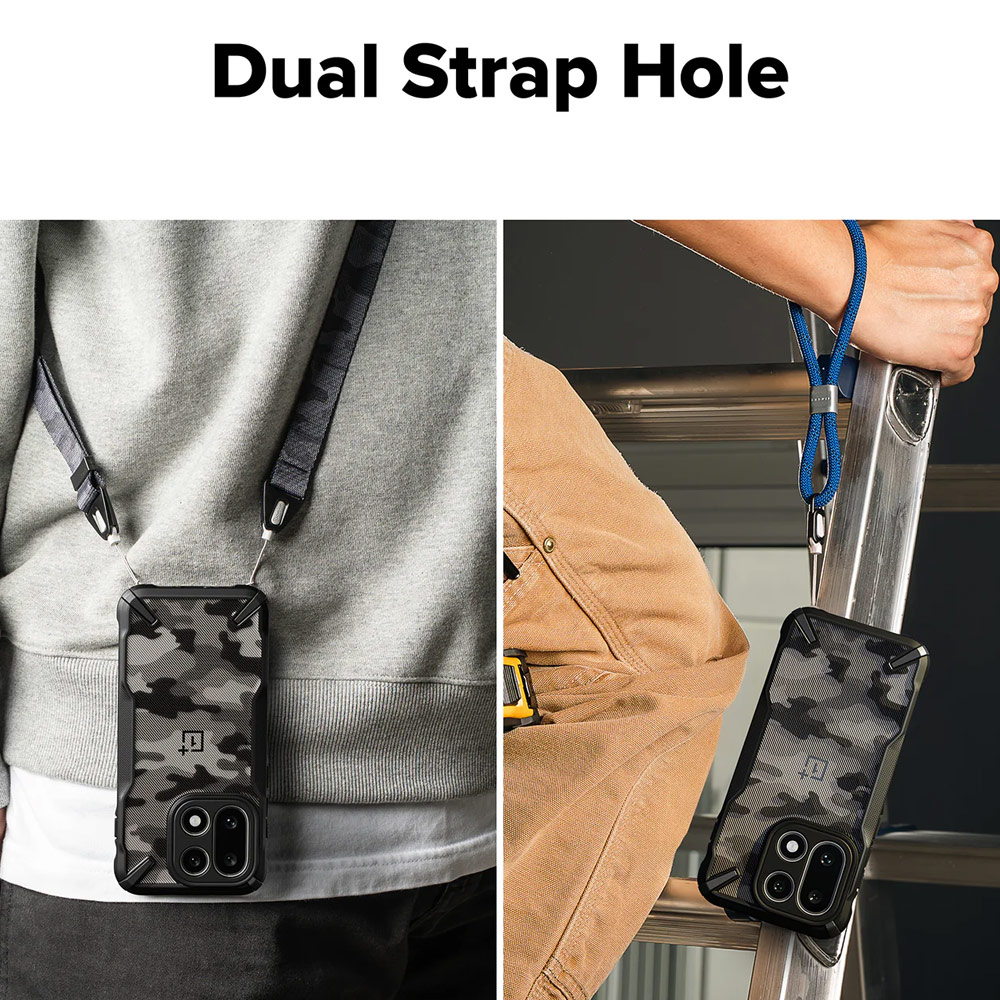 Picture of OnePlus 15 Case | Ringke Fusion X OnePlus 15 Drop Protection Case for OnePlus 15  (Camo Black)