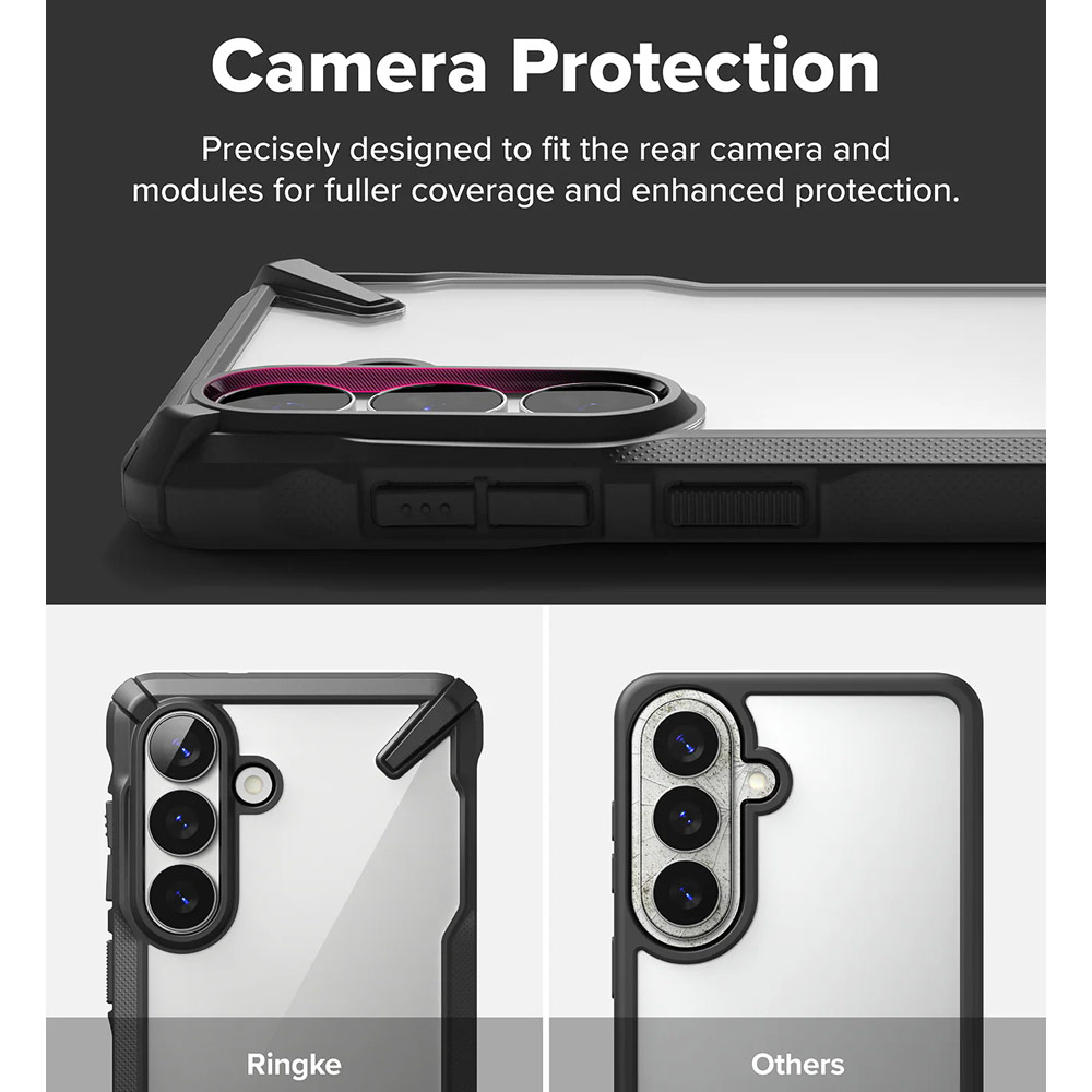 Picture of Samsung Galaxy S26 Plus Case | Ringke Fusion X Rugged Heavy Duty Protection Case for Samsung Galaxy S26 Plus (Black)