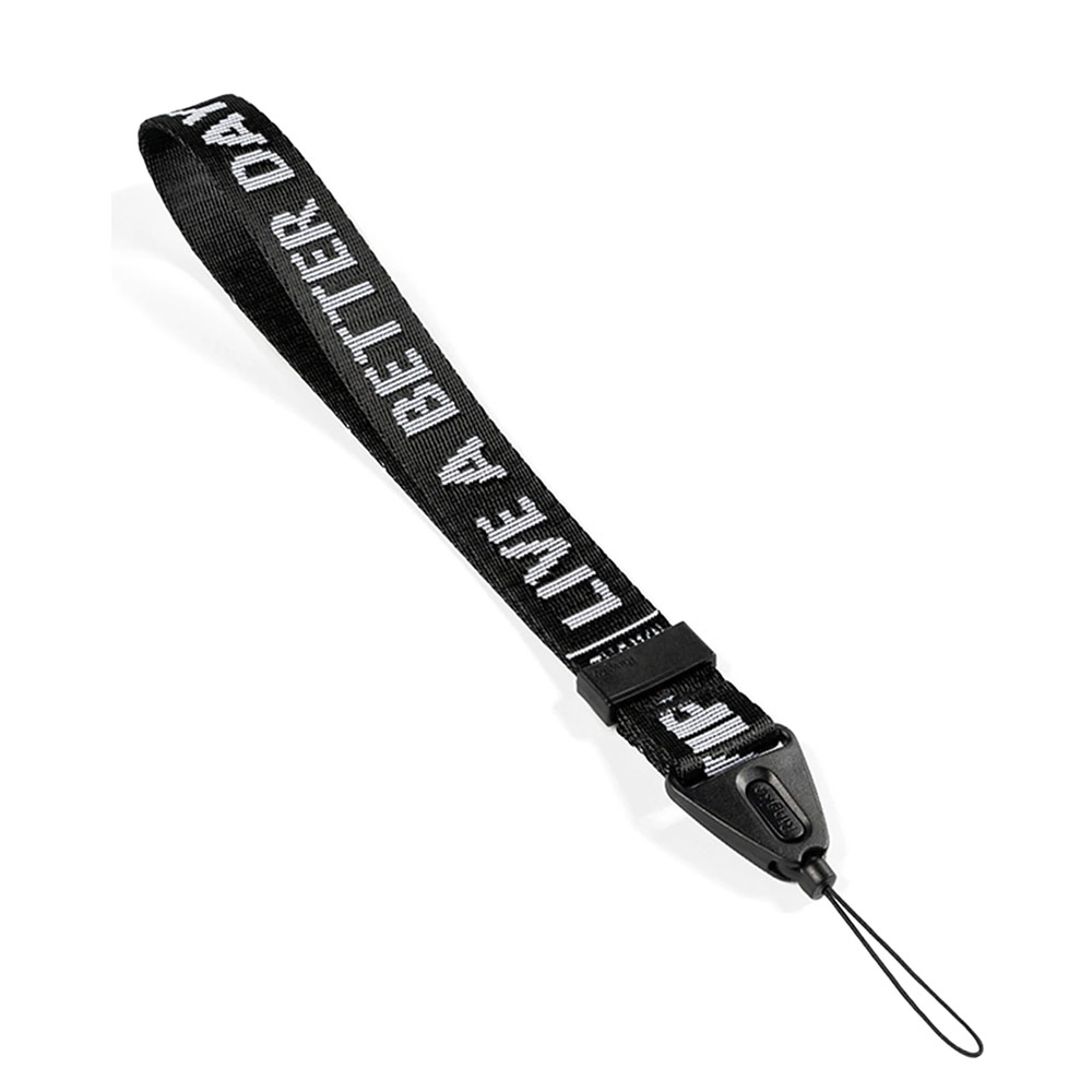 Picture of Ringke Hand Strap Smartphone Case Strap Camera Strap Key Ring Strap Airpods Pro Strap (Lettering Ticket Band 2 Black)