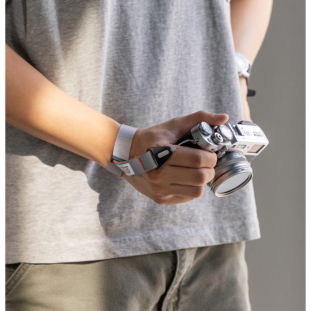 Picture of Ringke High density polyester wrist hand strap for Perfect for daily use traveling hiking smartphone Jisulife Portable Handheld Fan Strap (Ash Orange)