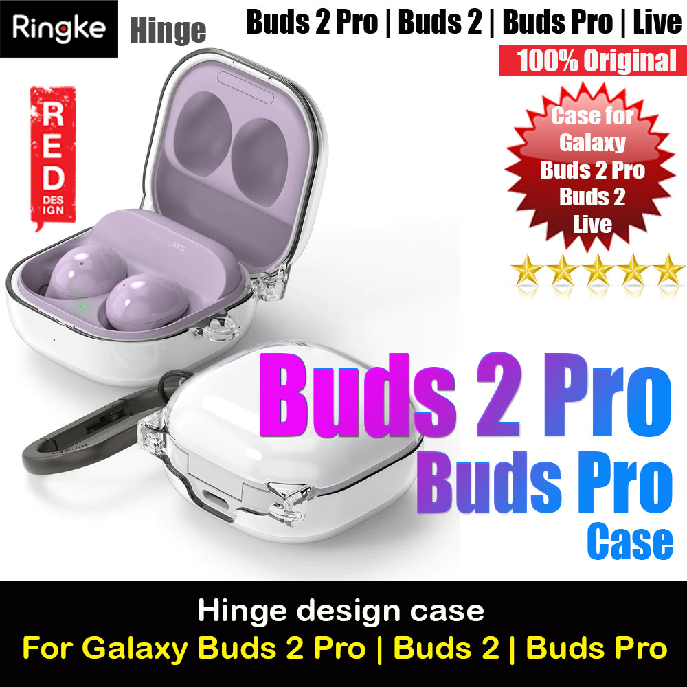 Picture of Ringke Hinge Durable Clear PC Case Hinge Design Protection Case for Galaxy Buds Pro Buds 2 Buds Live (Clear) Samsung Galaxy Buds 2 Pro | Buds 2 | Buds Pro | Buds Live- Samsung Galaxy Buds 2 Pro | Buds 2 | Buds Pro | Buds Live Cases, Samsung Galaxy Buds 2 Pro | Buds 2 | Buds Pro | Buds Live Covers, iPad Cases and a wide selection of Samsung Galaxy Buds 2 Pro | Buds 2 | Buds Pro | Buds Live Accessories in Malaysia, Sabah, Sarawak and Singapore 