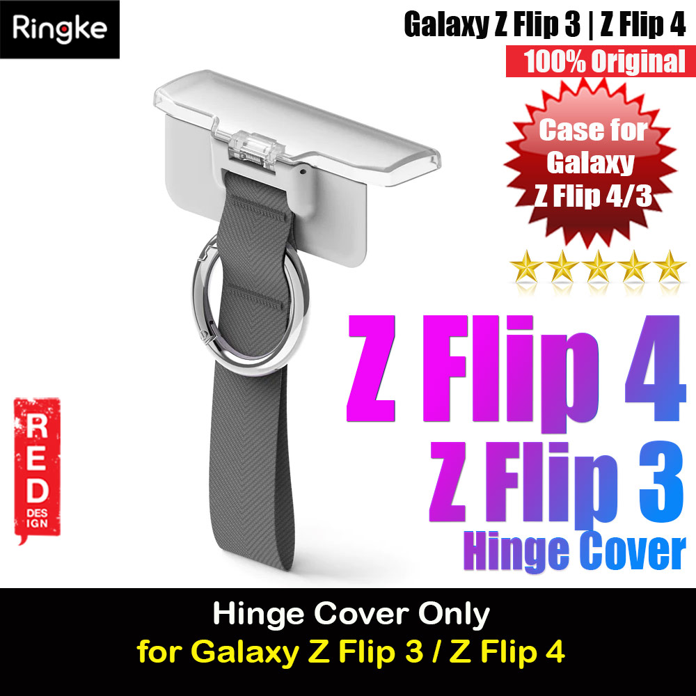 Picture of Ringke Hinge Cover wirh Ring Strap for Samsung Galaxy Z Flip 4 Flip 3 (Dark Gray Plus) Samsung Galaxy Z Flip 4- Samsung Galaxy Z Flip 4 Cases, Samsung Galaxy Z Flip 4 Covers, iPad Cases and a wide selection of Samsung Galaxy Z Flip 4 Accessories in Malaysia, Sabah, Sarawak and Singapore 