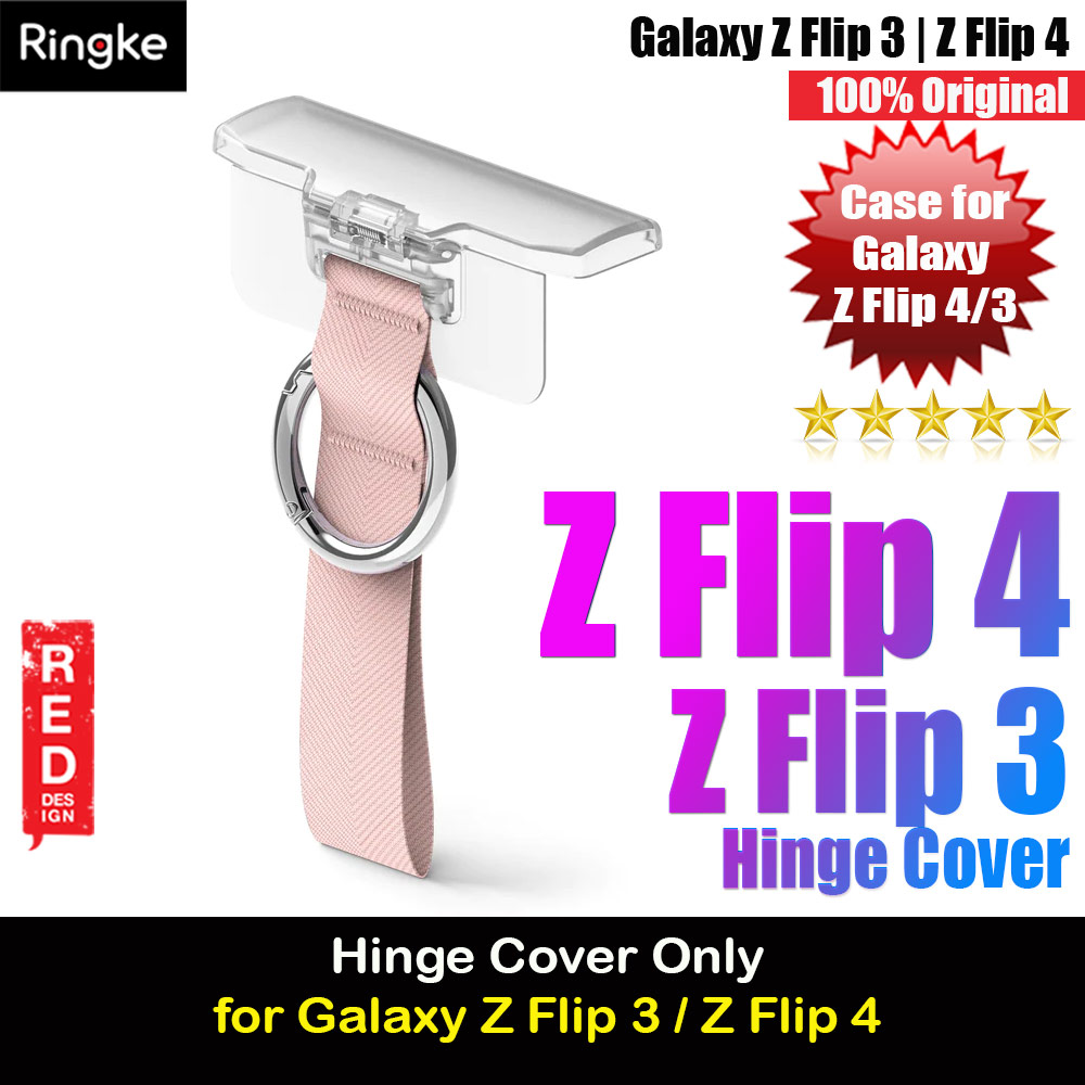 Picture of Ringke Hinge Cover wirh Ring Strap for Samsung Galaxy Z Flip 4 Flip 3 (Pink Sand) Samsung Galaxy Z Flip 4- Samsung Galaxy Z Flip 4 Cases, Samsung Galaxy Z Flip 4 Covers, iPad Cases and a wide selection of Samsung Galaxy Z Flip 4 Accessories in Malaysia, Sabah, Sarawak and Singapore 