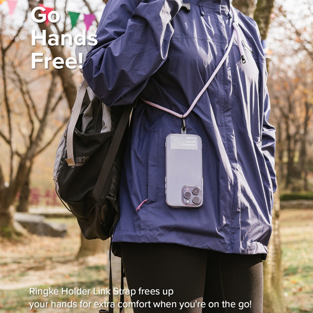 Picture of Ringke Shoulder Strap Holder Link for Phone case (Purple)