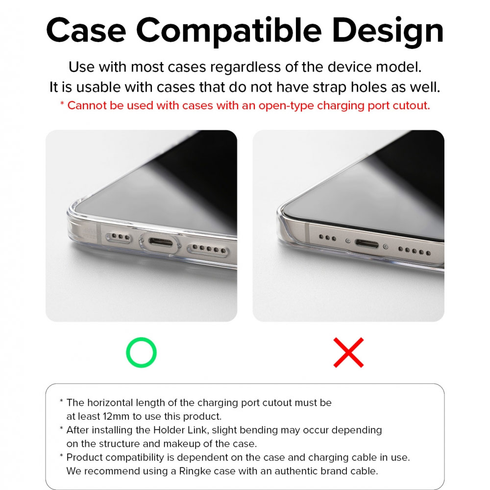 Picture of Ringke Shoulder Strap Holder Link for Phone case (Purple)