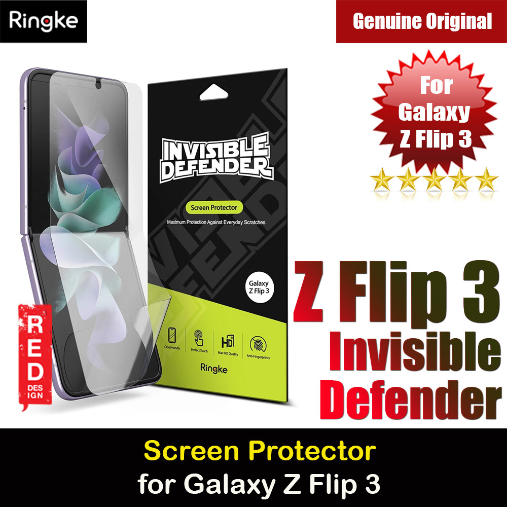 Picture of Ringke Invisible Screen Protector for Samsung Galaxy Z Flip 3 (Clear) Samsung Galaxy Z Flip 3- Samsung Galaxy Z Flip 3 Cases, Samsung Galaxy Z Flip 3 Covers, iPad Cases and a wide selection of Samsung Galaxy Z Flip 3 Accessories in Malaysia, Sabah, Sarawak and Singapore 