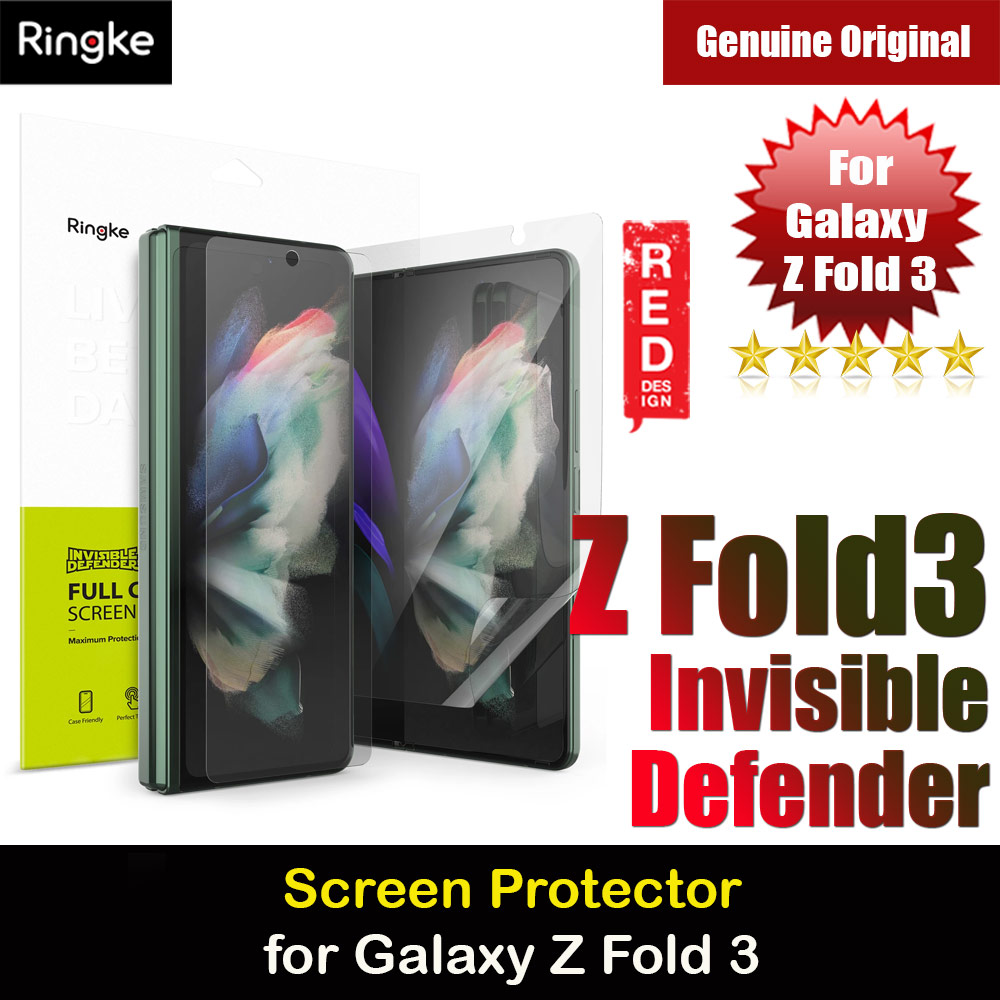 Picture of Ringke Invisible Screen Protector for Samsung Galaxy Z Fold 3 (Clear) Samsung Galaxy Z Fold 3- Samsung Galaxy Z Fold 3 Cases, Samsung Galaxy Z Fold 3 Covers, iPad Cases and a wide selection of Samsung Galaxy Z Fold 3 Accessories in Malaysia, Sabah, Sarawak and Singapore 