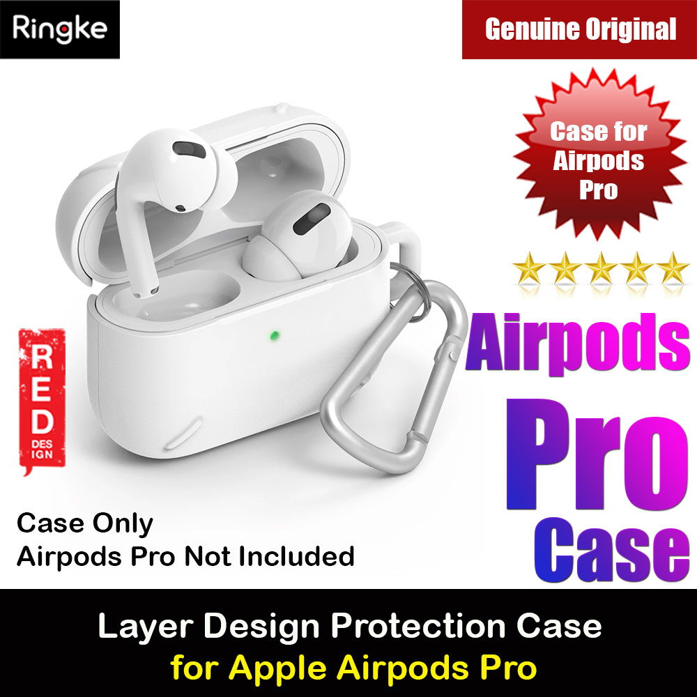 Picture of Ringke Layered Durable Hard Case Protection Case for Airpods Pro (White) Apple Airpods Pro- Apple Airpods Pro Cases, Apple Airpods Pro Covers, iPad Cases and a wide selection of Apple Airpods Pro Accessories in Malaysia, Sabah, Sarawak and Singapore 