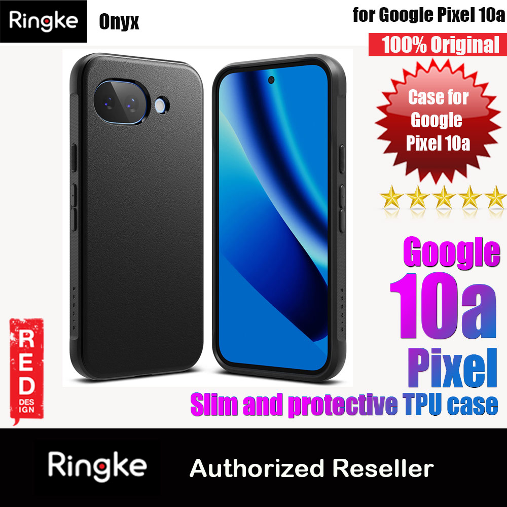 Picture of Ringke Onyx Slim TPU Protection Case for Google Pixel 10a (Black) Google Pixel 10a- Google Pixel 10a Cases, Google Pixel 10a Covers, iPad Cases and a wide selection of Google Pixel 10a Accessories in Malaysia, Sabah, Sarawak and Singapore 