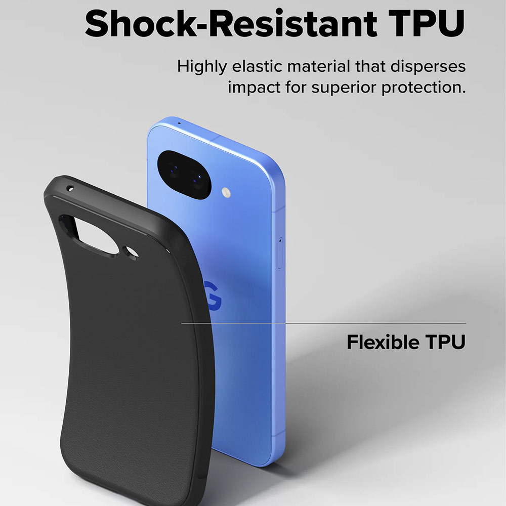 Picture of Google Pixel 10a Case | Ringke Onyx Slim TPU Protection Case for Google Pixel 10a (Black)