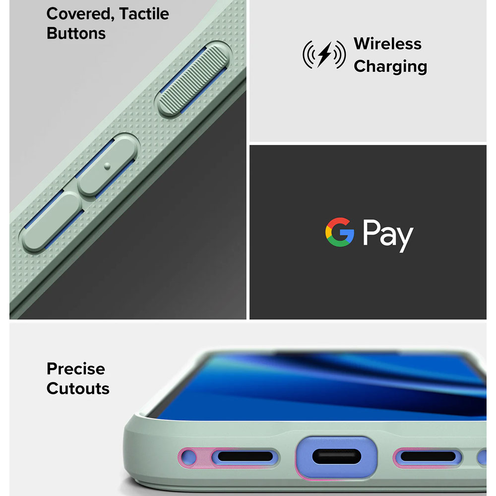 Picture of Google Pixel 10a Case | Ringke Onyx Slim TPU Protection Case for Google Pixel 10a (Mint)