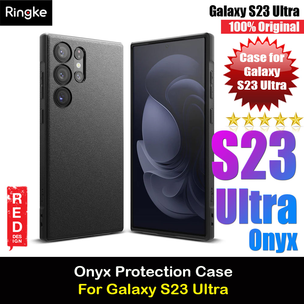 Picture of Ringke Onyx Drop Protection Case for Samsung Galaxy S23 Ultra (Black) Samsung Galaxy S23 Ultra- Samsung Galaxy S23 Ultra Cases, Samsung Galaxy S23 Ultra Covers, iPad Cases and a wide selection of Samsung Galaxy S23 Ultra Accessories in Malaysia, Sabah, Sarawak and Singapore 