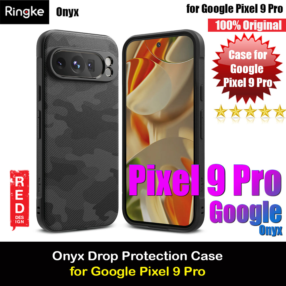 Picture of Ringke Onyx Drop Protection Case for Google Pixel 9 Pro (Camo Black) Google Pixel 9	 Pro- Google Pixel 9	 Pro Cases, Google Pixel 9	 Pro Covers, iPad Cases and a wide selection of Google Pixel 9	 Pro Accessories in Malaysia, Sabah, Sarawak and Singapore 