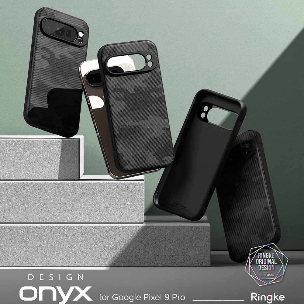 Picture of Google Pixel 9	 Pro Case | Ringke Onyx Drop Protection Case for Google Pixel 9 Pro (Camo Black)