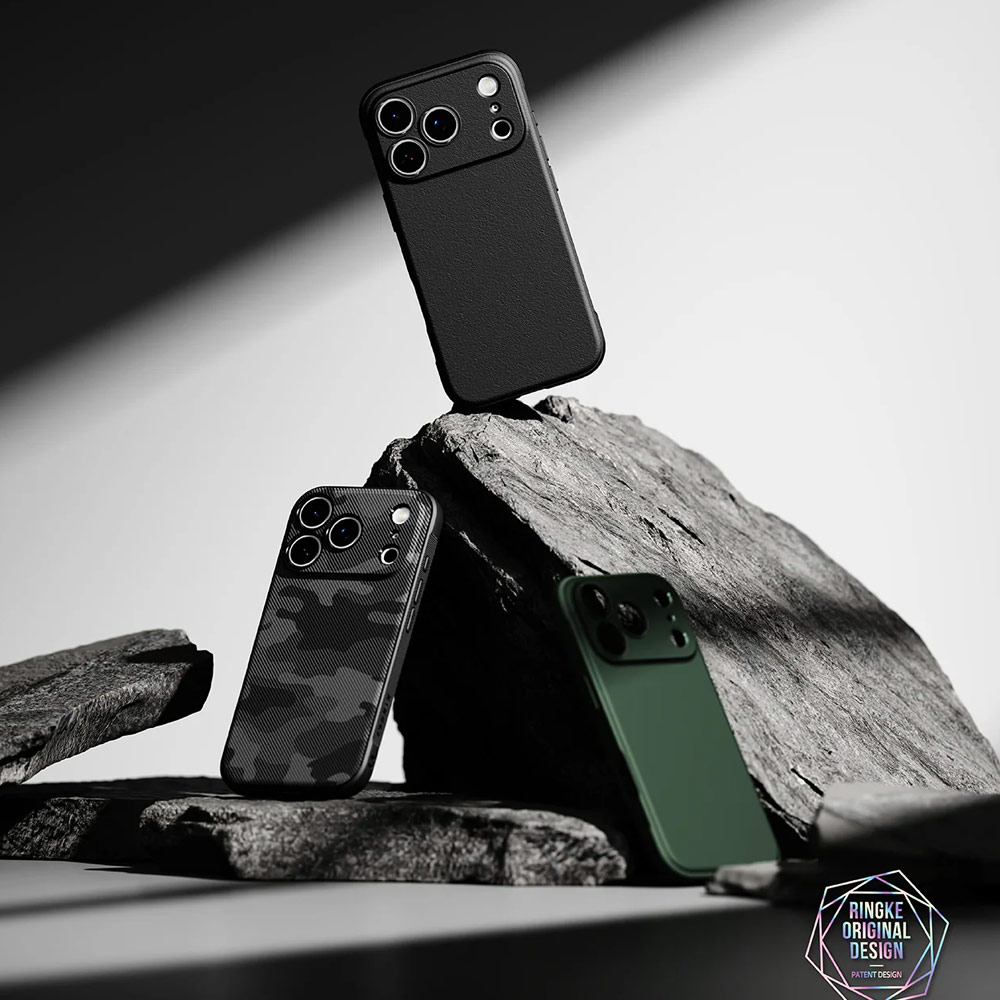 Picture of Apple iPhone 17 Pro Max 6.9 Case | Ringke Onyx TPU Anti Finger Print Anti Slip Drop Protection Case for iPhone 17 Pro Max 6.9 (Black)
