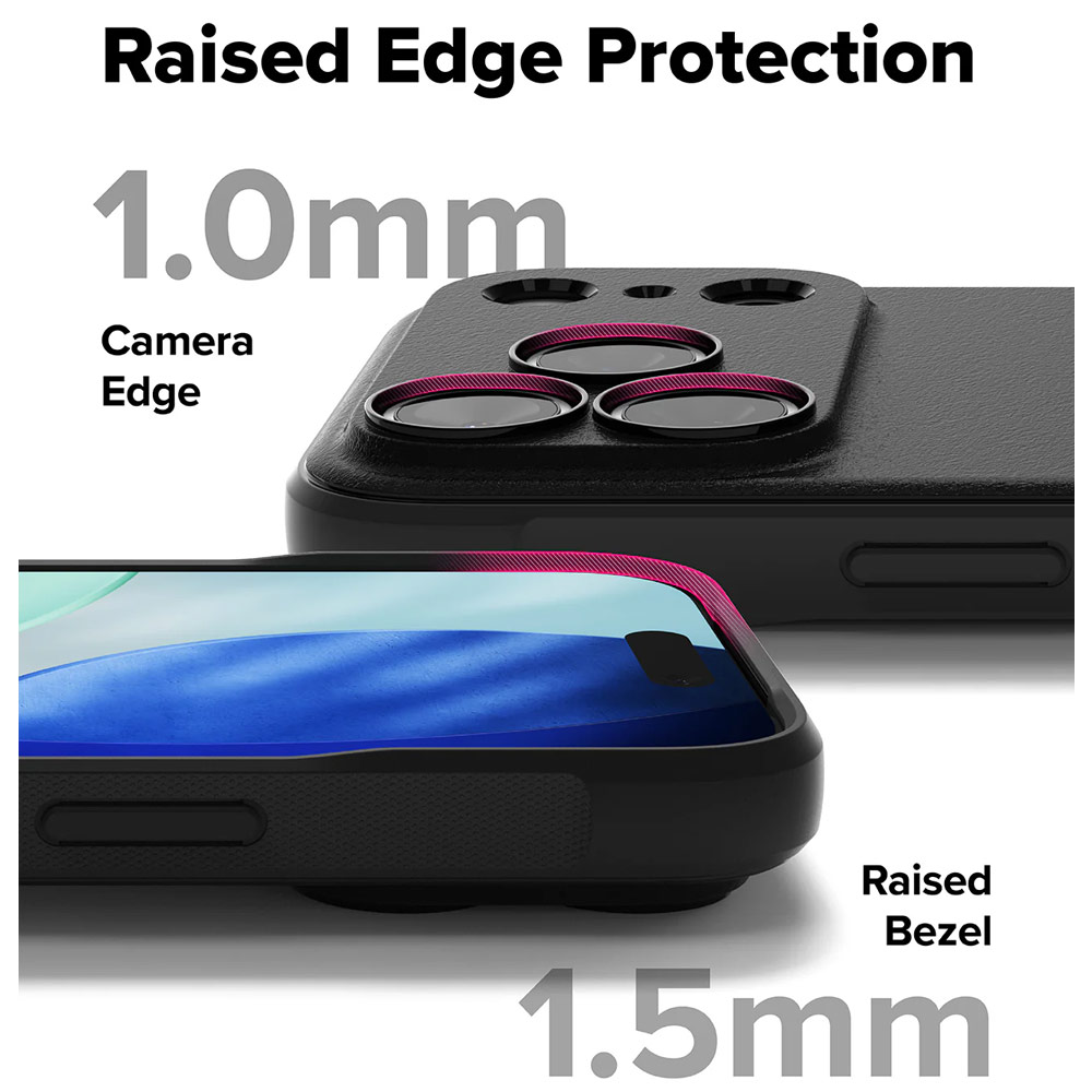 Picture of Apple iPhone 17 Pro Max 6.9 Case | Ringke Onyx TPU Anti Finger Print Anti Slip Drop Protection Case for iPhone 17 Pro Max 6.9 (Black)