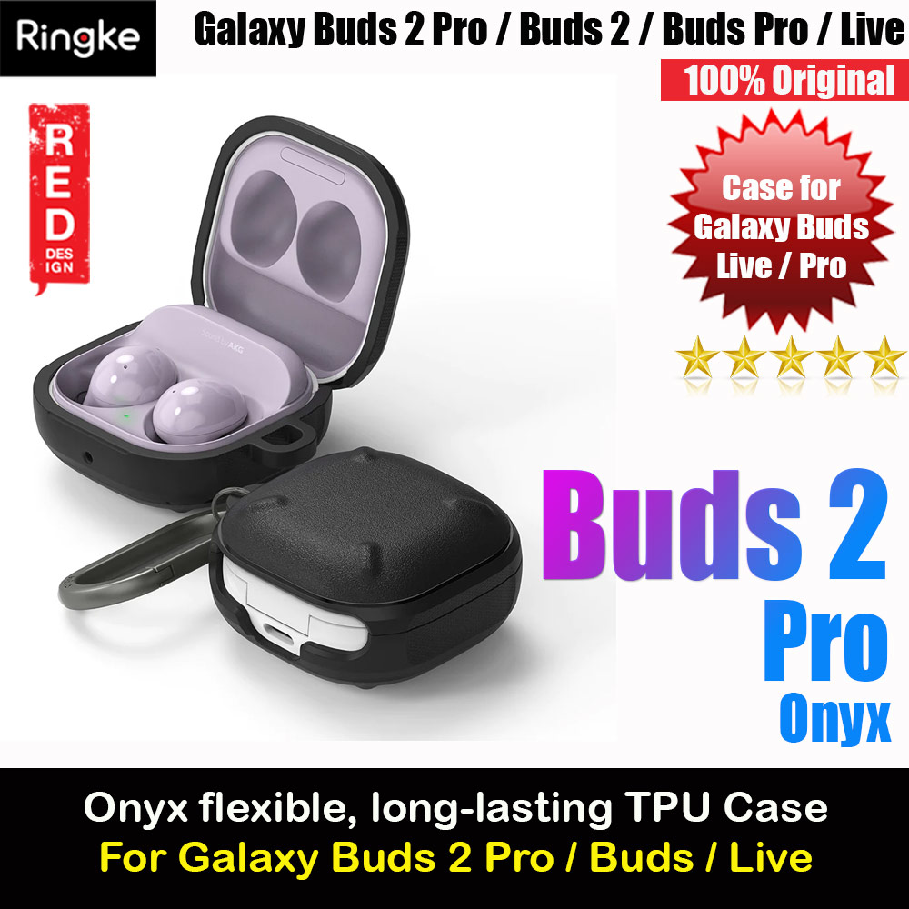 Picture of Ringke Onyx Flexible TPU for Heavy Duty Defense Case for Galaxy Buds 2 Pro Buds 2 Pro Live Case (Black) Samsung Galaxy Buds 2 Pro | Buds 2 | Buds Pro | Buds Live- Samsung Galaxy Buds 2 Pro | Buds 2 | Buds Pro | Buds Live Cases, Samsung Galaxy Buds 2 Pro | Buds 2 | Buds Pro | Buds Live Covers, iPad Cases and a wide selection of Samsung Galaxy Buds 2 Pro | Buds 2 | Buds Pro | Buds Live Accessories in Malaysia, Sabah, Sarawak and Singapore 