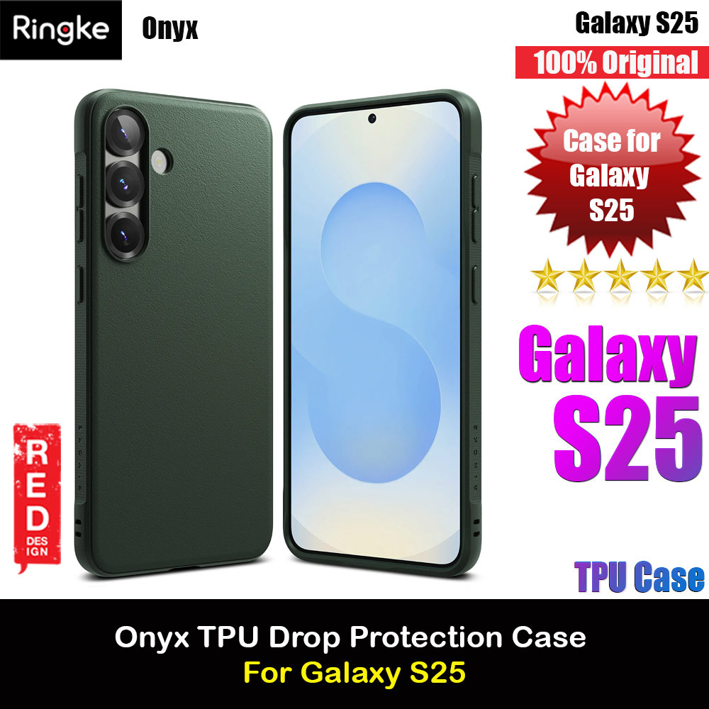 Picture of Ringke Onyx TPU Protection Case for Samsung Galaxy S25 (Dark Green) Samsung Galaxy S25- Samsung Galaxy S25 Cases, Samsung Galaxy S25 Covers, iPad Cases and a wide selection of Samsung Galaxy S25 Accessories in Malaysia, Sabah, Sarawak and Singapore 