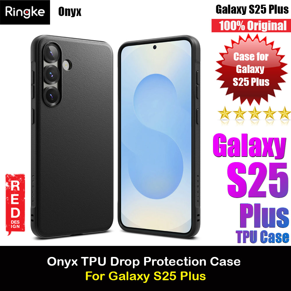 Picture of Ringke Onyx TPU Protection Case for Samsung Galaxy S25 Plus (Black) Samsung Galaxy S25 Plus- Samsung Galaxy S25 Plus Cases, Samsung Galaxy S25 Plus Covers, iPad Cases and a wide selection of Samsung Galaxy S25 Plus Accessories in Malaysia, Sabah, Sarawak and Singapore 