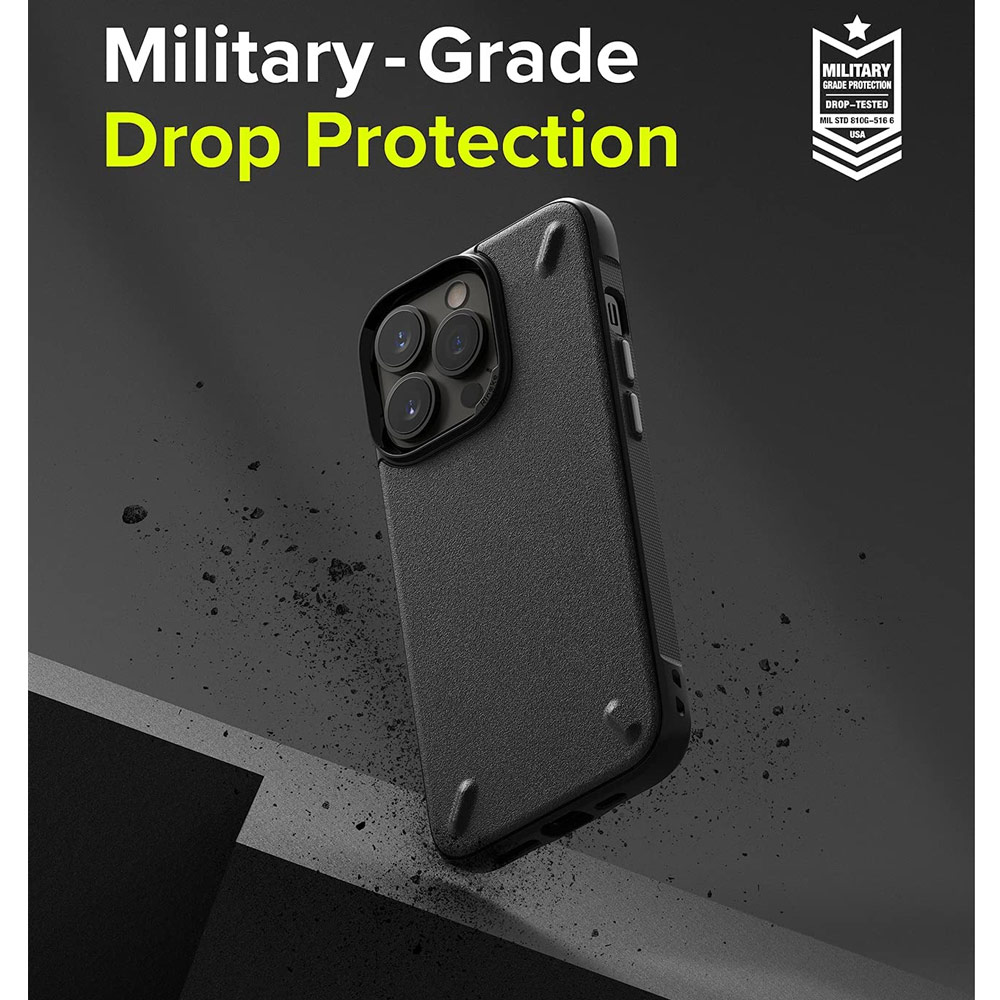 Picture of Apple iPhone 13 Pro Max 6.7 Case | Ringke Onyx Protection Case for Apple iPhone 13 Pro Max 6.7 (Black)