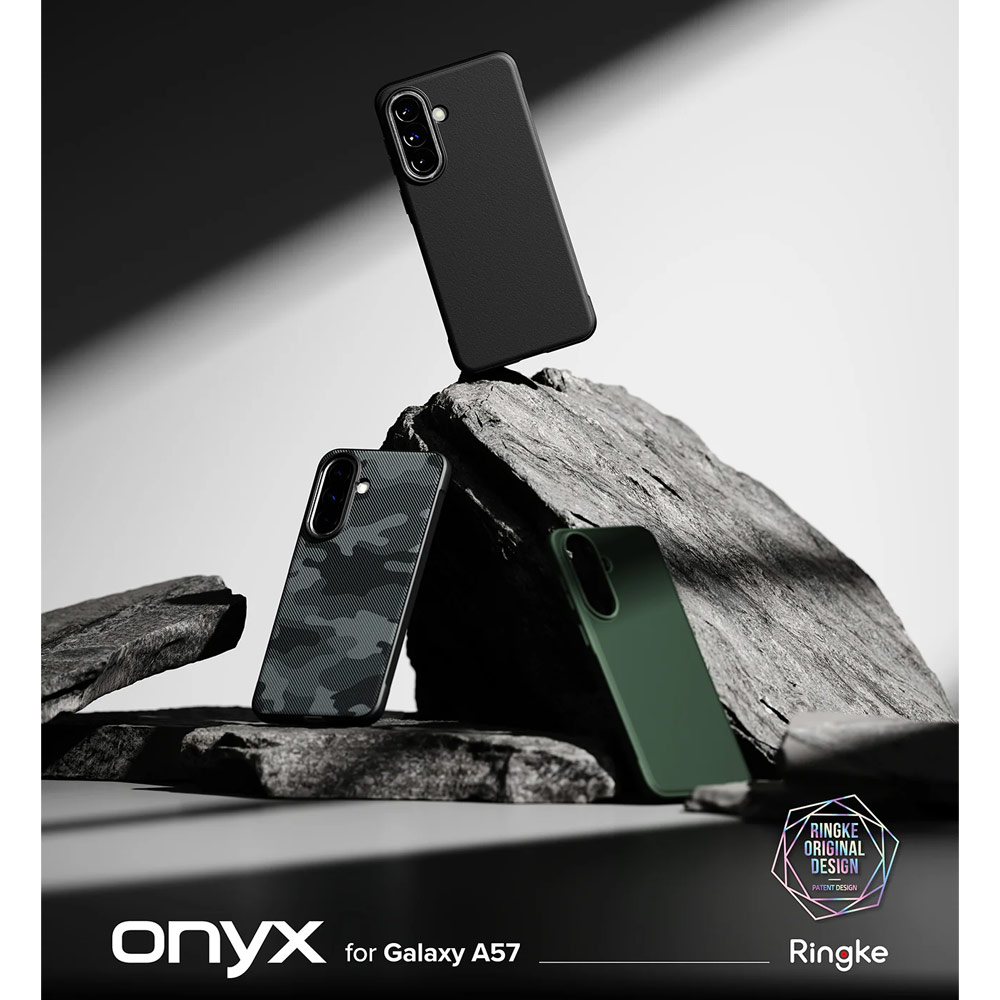 Picture of Samsung Galaxy A57 Case | Ringke Onyx Slim TPU Protection Case for Samsung Galaxy A57 (Black)