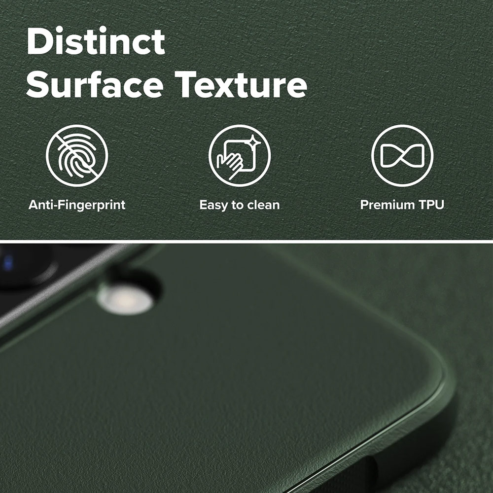 Picture of Samsung Galaxy A57 Case | Ringke Onyx Slim TPU Protection Case for Samsung Galaxy A57 (Dark Green)