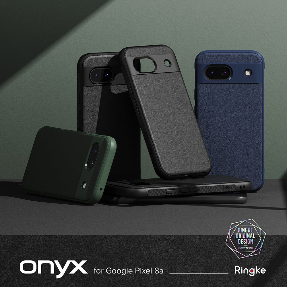 Picture of Google Pixel 8a Case | Ringke Onyx Heavy Duty Drop Drop Protection Case for Google Pixel 8a (Black)