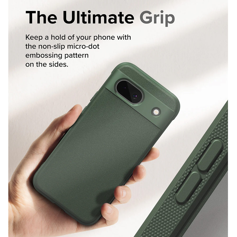 Picture of Google Pixel 8a Case | Ringke Onyx Heavy Duty Drop Drop Protection Case for Google Pixel 8a (Green)