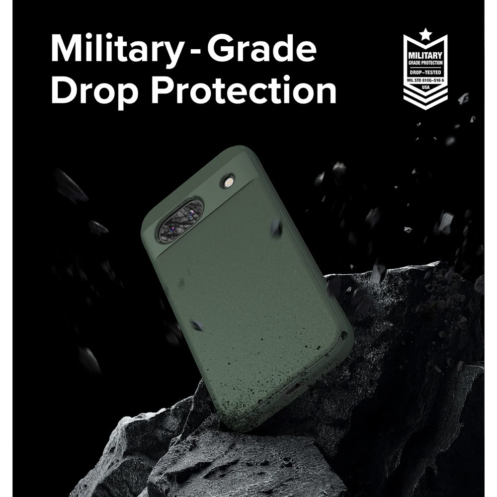 Picture of Google Pixel 8a Case | Ringke Onyx Heavy Duty Drop Drop Protection Case for Google Pixel 8a (Green)