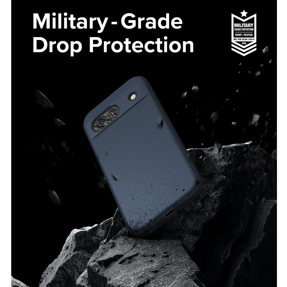 Picture of Google Pixel 8a Case | Ringke Onyx Heavy Duty Drop Drop Protection Case for Google Pixel 8a (Navy)