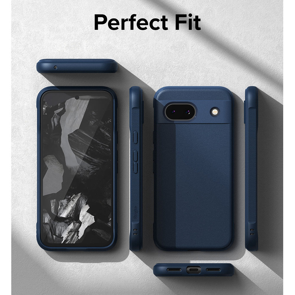 Picture of Google Pixel 8a Case | Ringke Onyx Heavy Duty Drop Drop Protection Case for Google Pixel 8a (Navy)