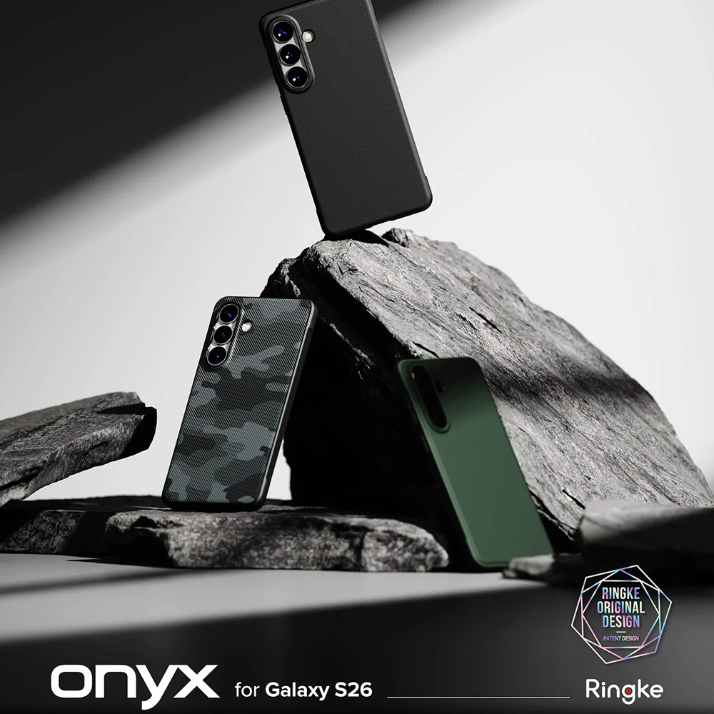 Picture of Samsung Galaxy S26 Case | Ringke Onyx Slim TPU Protection Case for Samsung Galaxy S26 (Black)