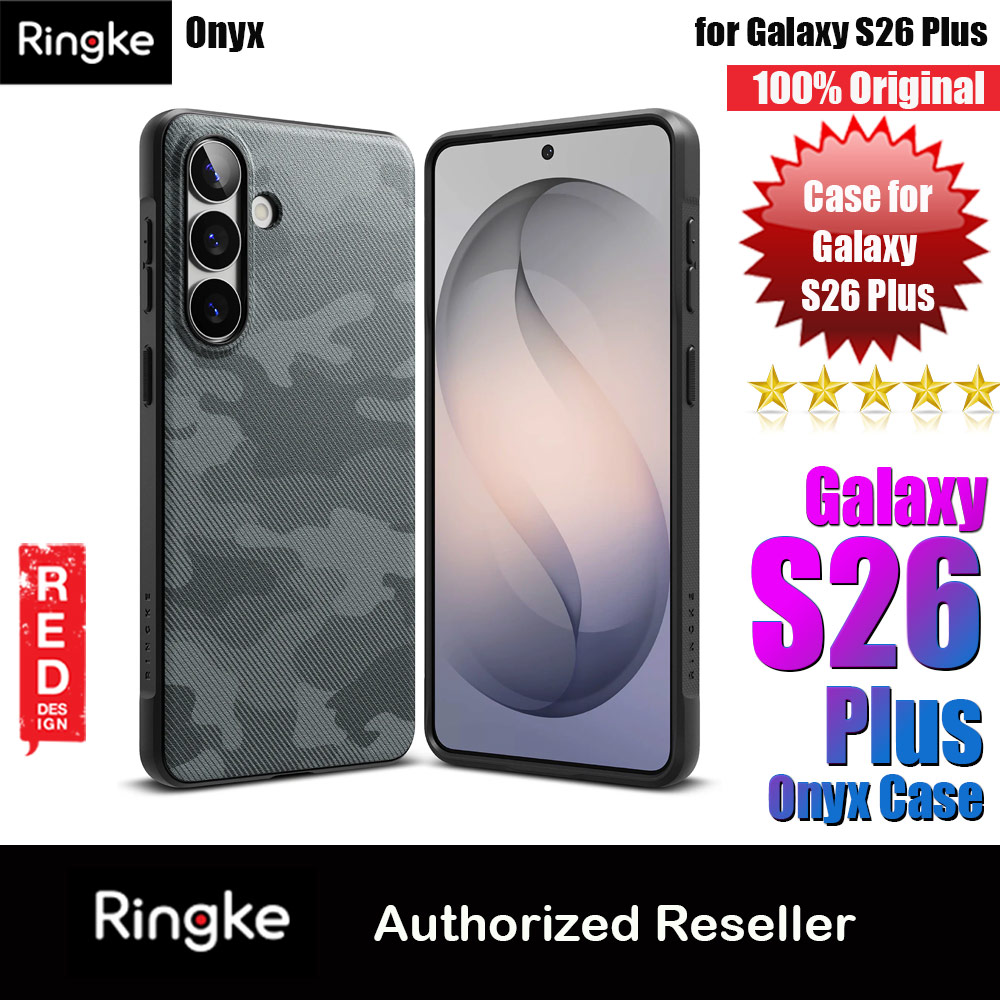 Picture of Ringke Onyx Slim TPU Protection Case for Samsung Galaxy S26 Plus (Camo Black) Samsung Galaxy S26 Plus- Samsung Galaxy S26 Plus Cases, Samsung Galaxy S26 Plus Covers, iPad Cases and a wide selection of Samsung Galaxy S26 Plus Accessories in Malaysia, Sabah, Sarawak and Singapore 