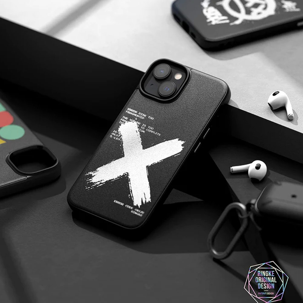 Picture of Apple iPhone 14 Plus 6.7 Case | Ringke Onyx Design Tough Heavy Duty Protection Case for Apple iPhone 14 Plus 6.7 (Grafitti)